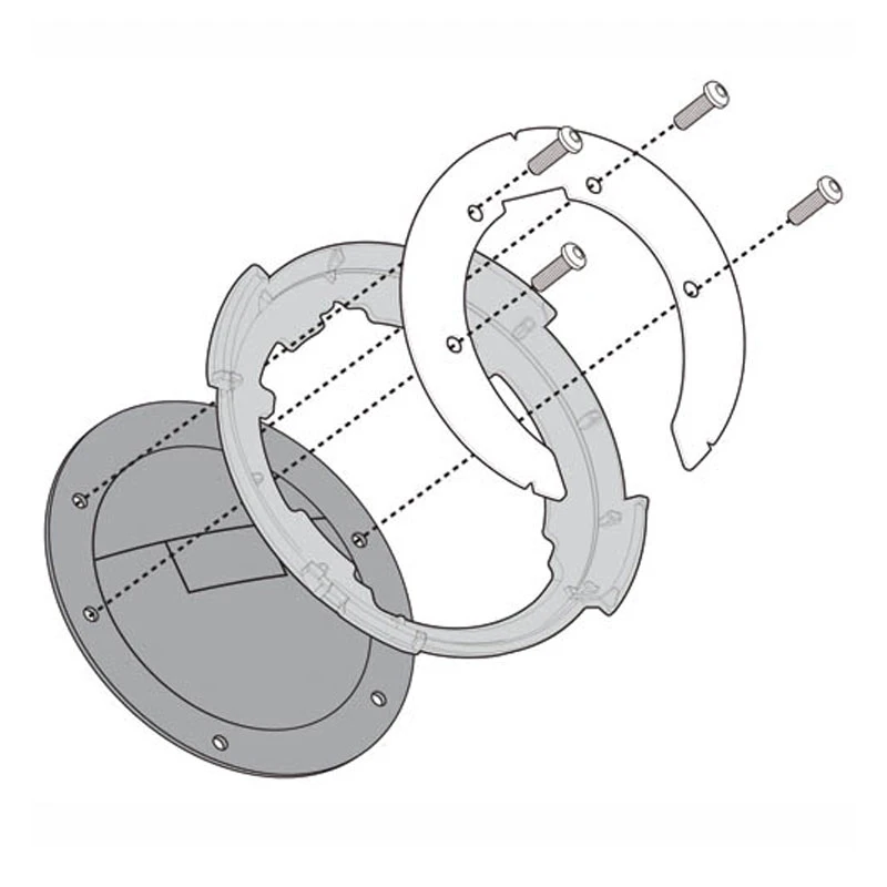 BF37 Bolsas Sobredeposito KTM Duke 790 18- Tanklock Givi-Kappa - Imagen 2