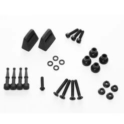 Kit Adaptador Para Soporte Lateral Evo. Negro. Para Originales Givi Trekker.